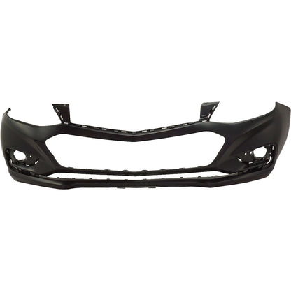 Primed Primed Bumper Cover Fascia Front 84190084 GM1000A01 Replacement For Chevy Cruze 2016 2017 2018