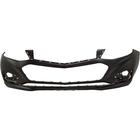Primed Primed Bumper Cover Fascia Front 84190084 GM1000A01 Replacement For Chevy Cruze 2016 2017 2018