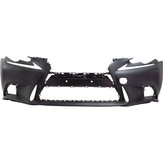 Primed Front Bumper Cover 521195E909 LX1000261 Replacement For Lexus IS250 2014 2015 F Sport Replacement For Lexus IS300 F Sport 2006 Primed