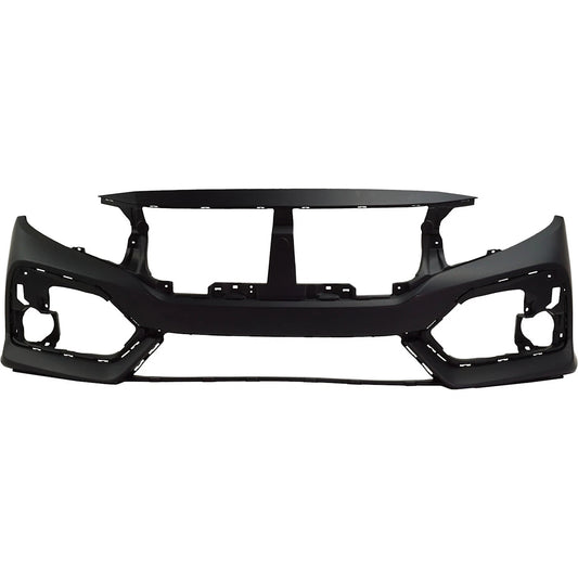 Primed Bumper Cover Fascia Front Replacement For Honda Civic 2017 2018 2019 04711TGGA00ZZ