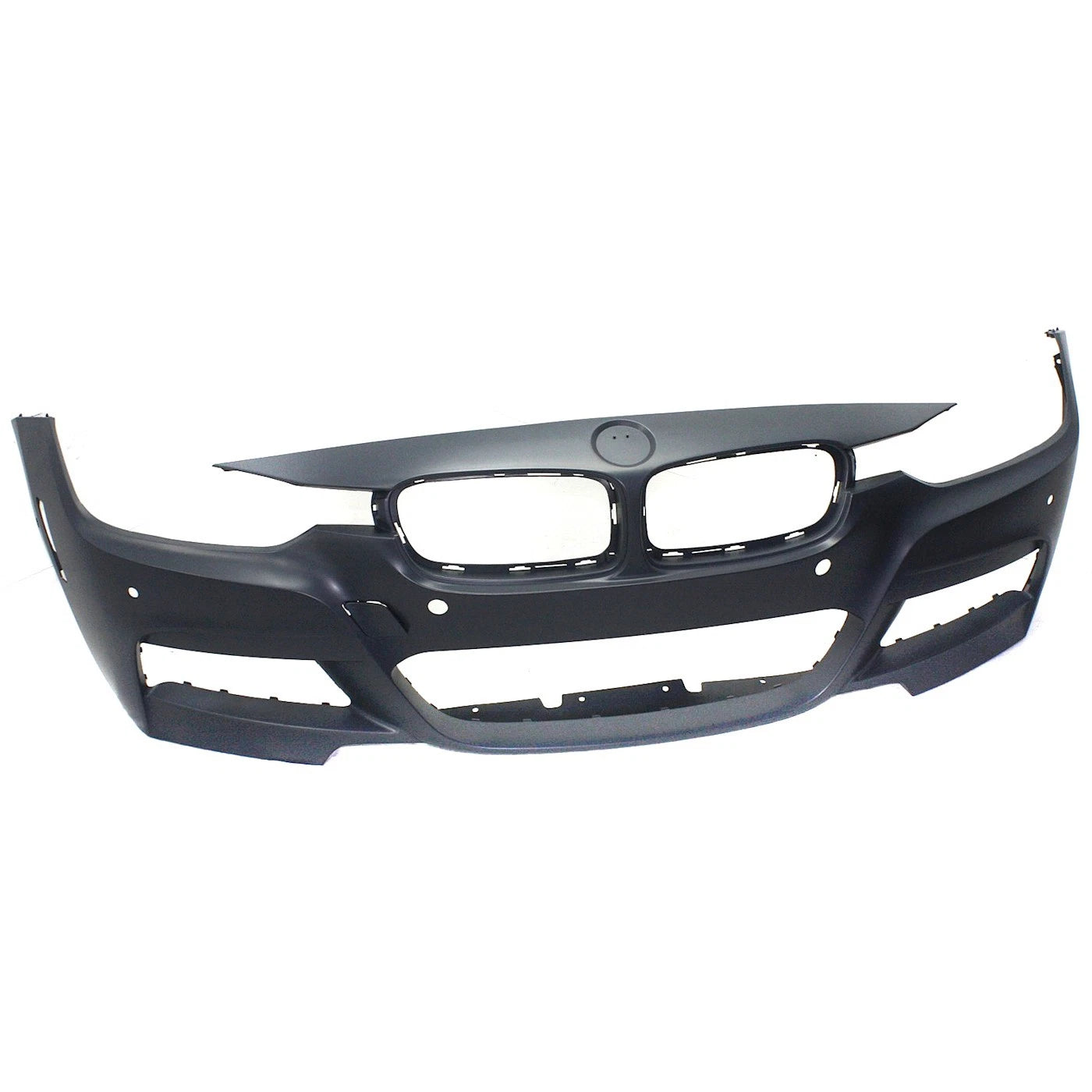 Primed Front Bumper Cover Primed 51118067953 BM1000292 Replacement For BMW 320i F30 2013 2014 2015 2016 2017 2018 with M Sport Package
