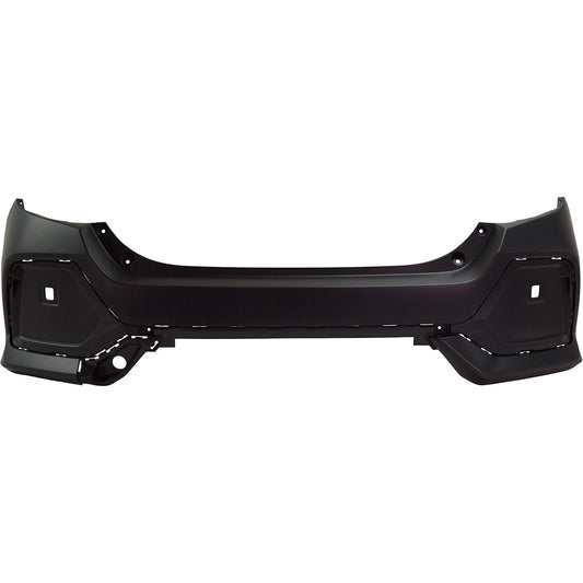 Primed Rear Bumper Cover Fascia 04715TGGA00ZZ HO1100300 Replacement For Honda Civic 2017 2018 2019 Hatchback Primed