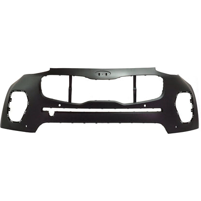 Primed Bumper Cover Fascia Front Upper 86510D9010 KI1000185 Replacement For Kia Sportage 2017 2018 2019 Primed