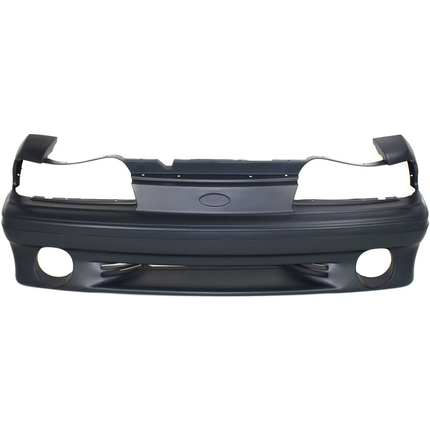 Primed Front Bumper Cover F3PZ8190A FO1000164 Replacement For Ford Mustang 1987 1988 1989 1990 1991 1992 1993 GT Models Primed With Fog Lamp Holes