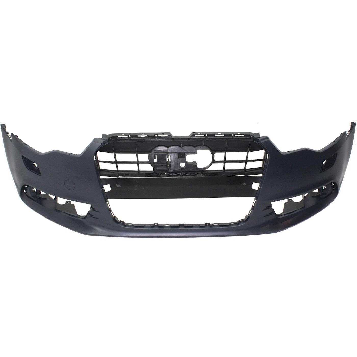 Primed Bumper Cover Fascia Front 4G0807065GRU AU1000207 Replacement For Audi A6 Quattro 2012 2013 2014 2015 Primed