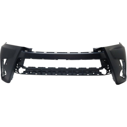 Primed Bumper Cover Fascia Front Upper 521190E938 TO1000428 Replacement For Toyota Highlander 2017 2018 2019 Primed