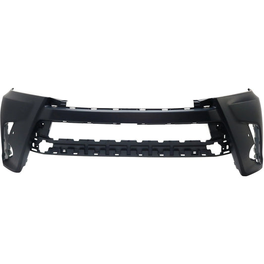 Primed Bumper Cover Fascia Front Upper 521190E938 TO1000428 Replacement For Toyota Highlander 2017 2018 2019 Primed