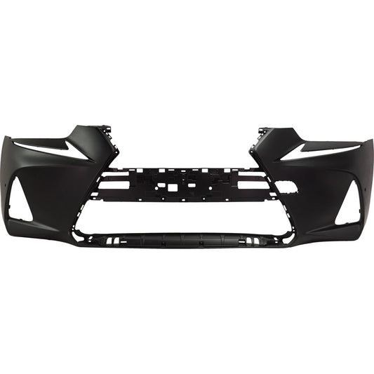 Primed Bumper Cover Fascia Front 521195E959 LX1000365 Replacement For Lexus IS300 IS350 2018 2019 2020 Primed