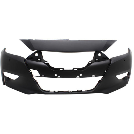 Primed Front Bumper Cover Replacement For Nissan Maxima 2016 2017 2018 Primed 620224RB1H