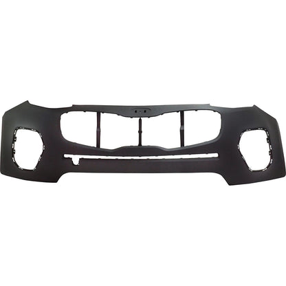 Primed Front Upper Bumper Cover Fascia 86510D9000 KI1000184 Replacement For Kia Sportage 2017 2018 2019 Primed