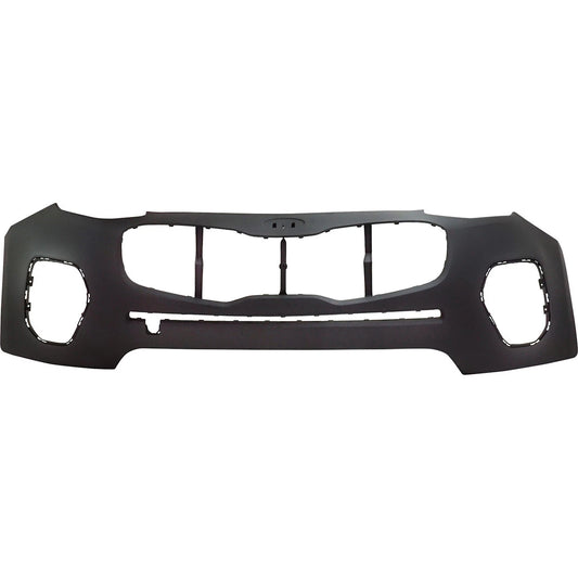 Primed Front Upper Bumper Cover Fascia 86510D9000 KI1000184 Replacement For Kia Sportage 2017 2018 2019 Primed