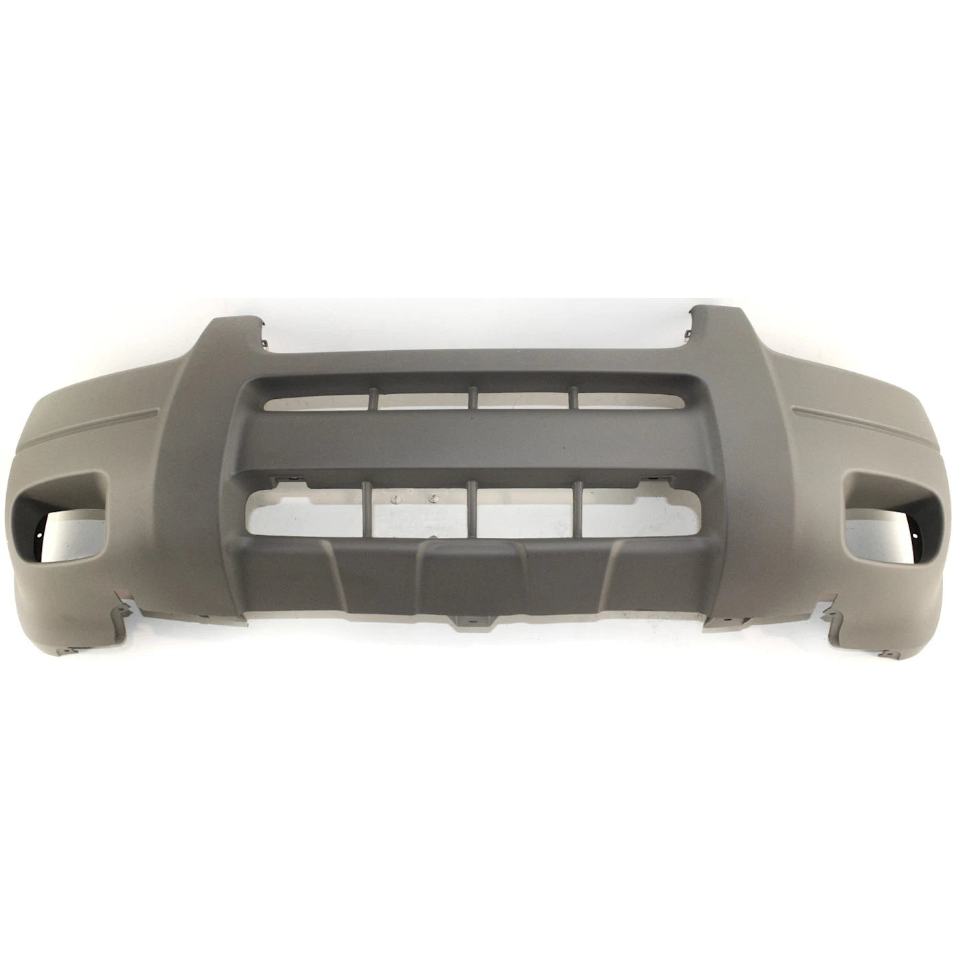 Textured Front Bumper Cover YL8Z17D957MAA FO1000474 Replacement For Ford Escape 2001 2002 2003 2004 XLS/XLT Titanium with Fog Lgt/Mldg Holes Textured
