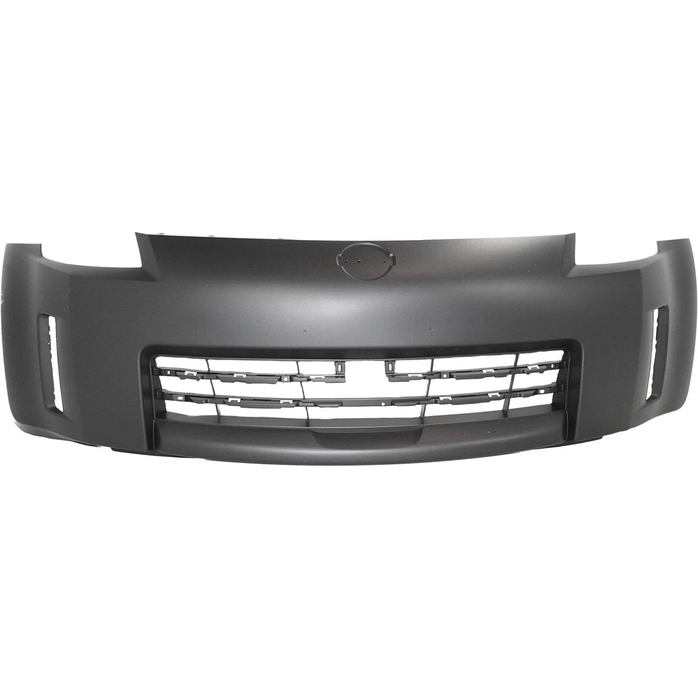 Primed Front Bumper Cover FBM22CF40H NI1000234 Replacement For Nissan 350Z 2006 2007 2008 2009 with Fog Lamp Holes Primed