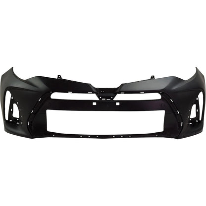 Primed Bumper Cover Front 5211903908 TO1000424 Replacement For Toyota Corolla 2017 2018 2019 Sedan 50th Anniv Edition SE and XSE Primed