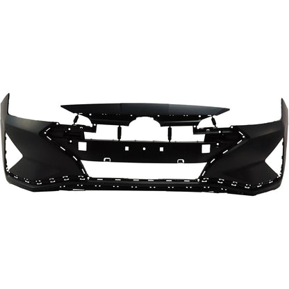 Primed Bumper Cover Fascia Front Replacement For Hyundai Elantra 2019 2020 86511F3500