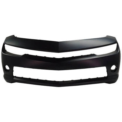 Primed Bumper Cover Fascia Front GM1000965 22997718 Replacement For Chevy Camaro 2014 2015 Primed