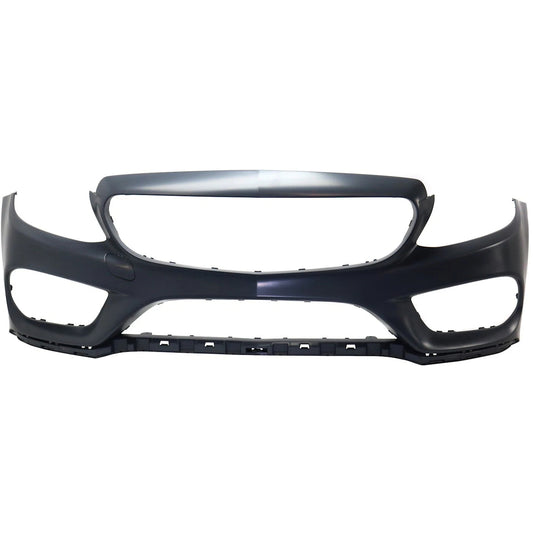 Primed Front Bumper Cover 2058801740659999 MB1000477 Replacement For Mercedes Benz C300 2015 2016 2017 2018 Primed