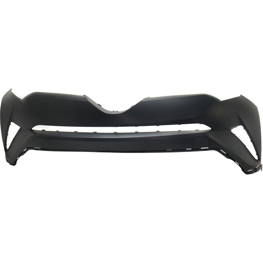 Primed Primed Bumper Cover Fascia Front Upper TO1000431 52119F4904 Replacement For Toyota C-HR 2018 2019