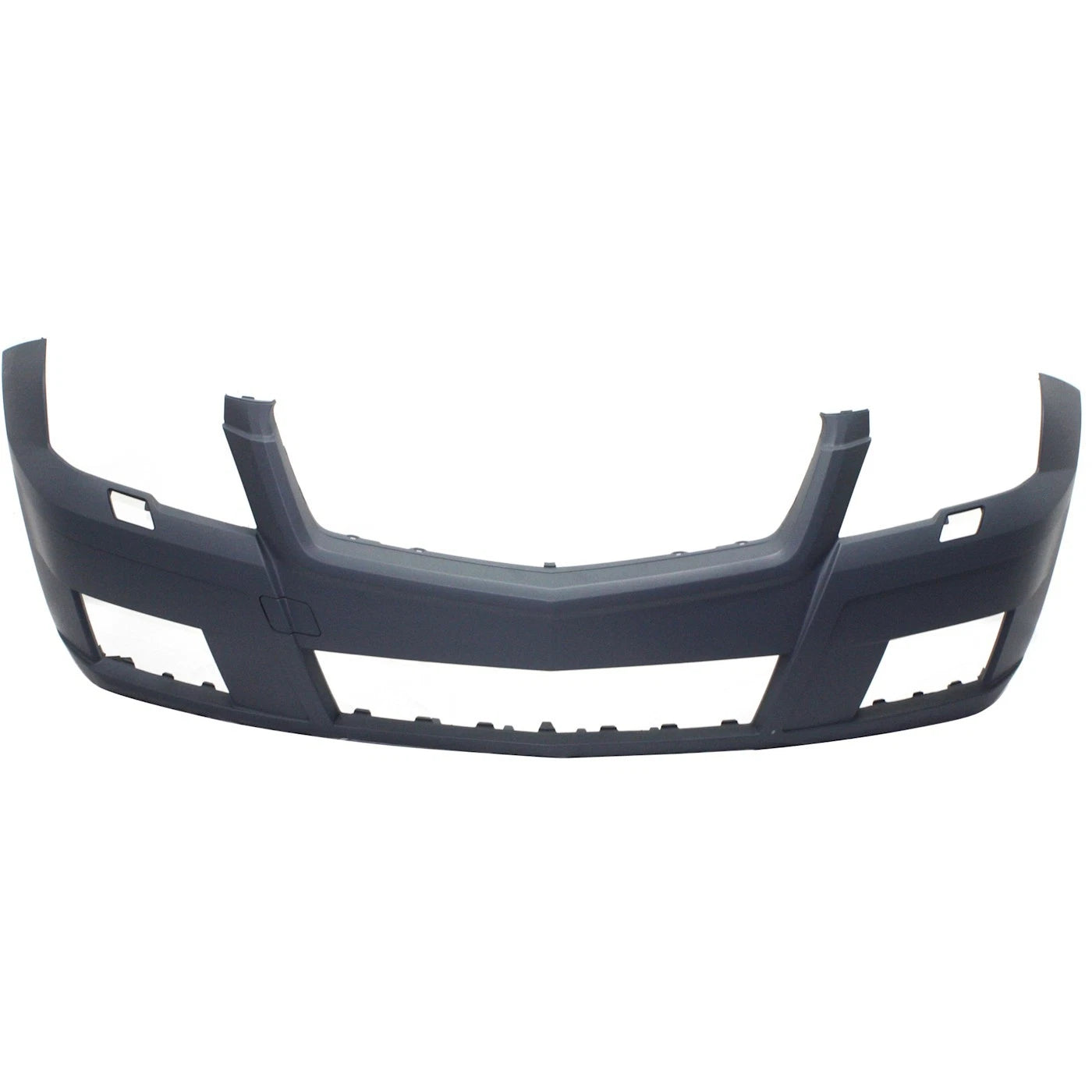 Primed Bumper Cover 2048804440 MB1000365 Replacement For Mercedes Benz GLK350 2010 2011 2012 Front Primed with Lamp Washer Holes