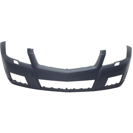 Primed Bumper Cover 2048804440 MB1000365 Replacement For Mercedes Benz GLK350 2010 2011 2012 Front Primed with Lamp Washer Holes