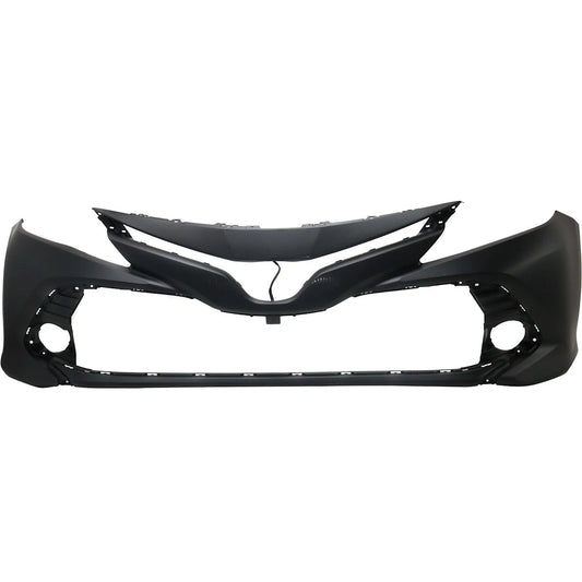 Primed Bumper Cover Fascia Front Replacement For Toyota Camry 2018 2019 2020 521190X936