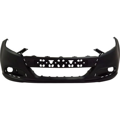 Primed Bumper Cover Fascia Front CH1000A29 1TS71TZZAF Replacement For Dodge Dart 2013 2014 2015 2016 Primed