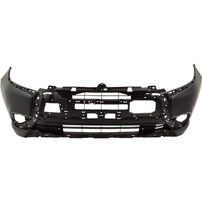 Primed Bumper Cover Front 62022W730P MI1000341 Replacement For Mitsubishi Outlander 2016 2017 2018 2019 2020 Primed