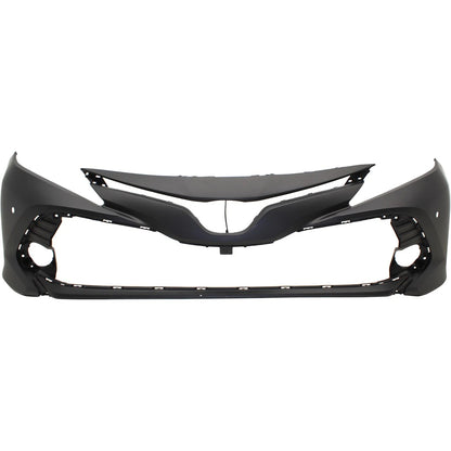Primed Primed Bumper Cover Fascia Front 521190X937 TO1000432 Replacement For Toyota Camry 2018 2019 2020