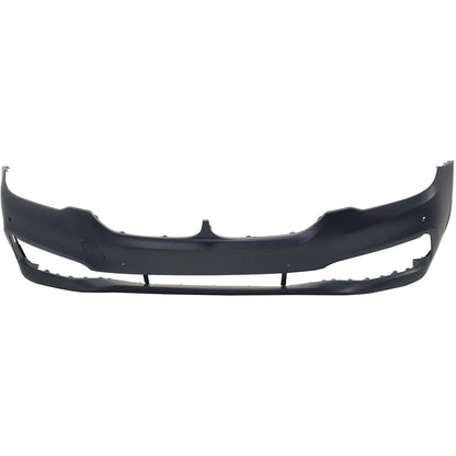 Primed Front Bumper Cover Fascia 51117427444 BM1000468 Replacement For BMW 530i 540i 530i 2017 2018 2019 2020 xDrive Primed