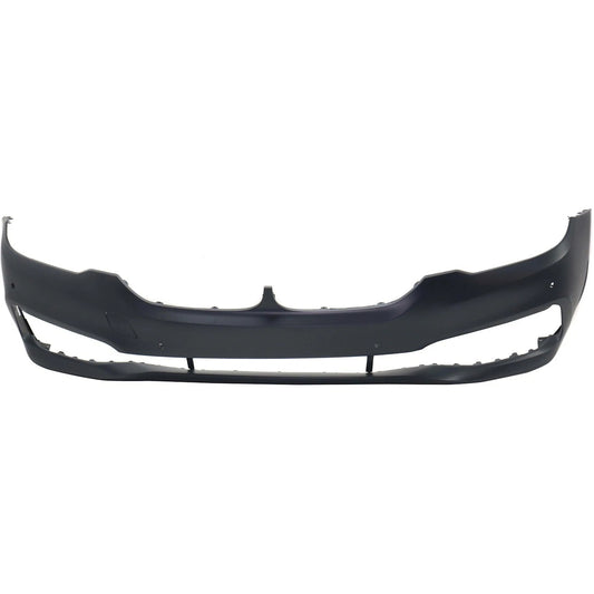 Primed Front Bumper Cover Fascia 51117427444 BM1000468 Replacement For BMW 530i 540i 530i 2017 2018 2019 2020 xDrive Primed