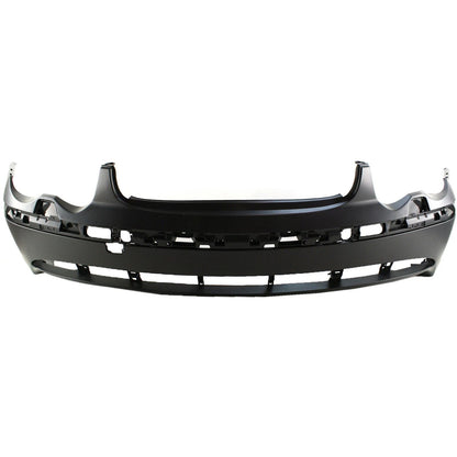 Primed Front Bumper Cover 51117042706 BM1000147 Replacement For BMW 745Li 2002 2003 2004 2005 with Fog Lamp Holes Primed