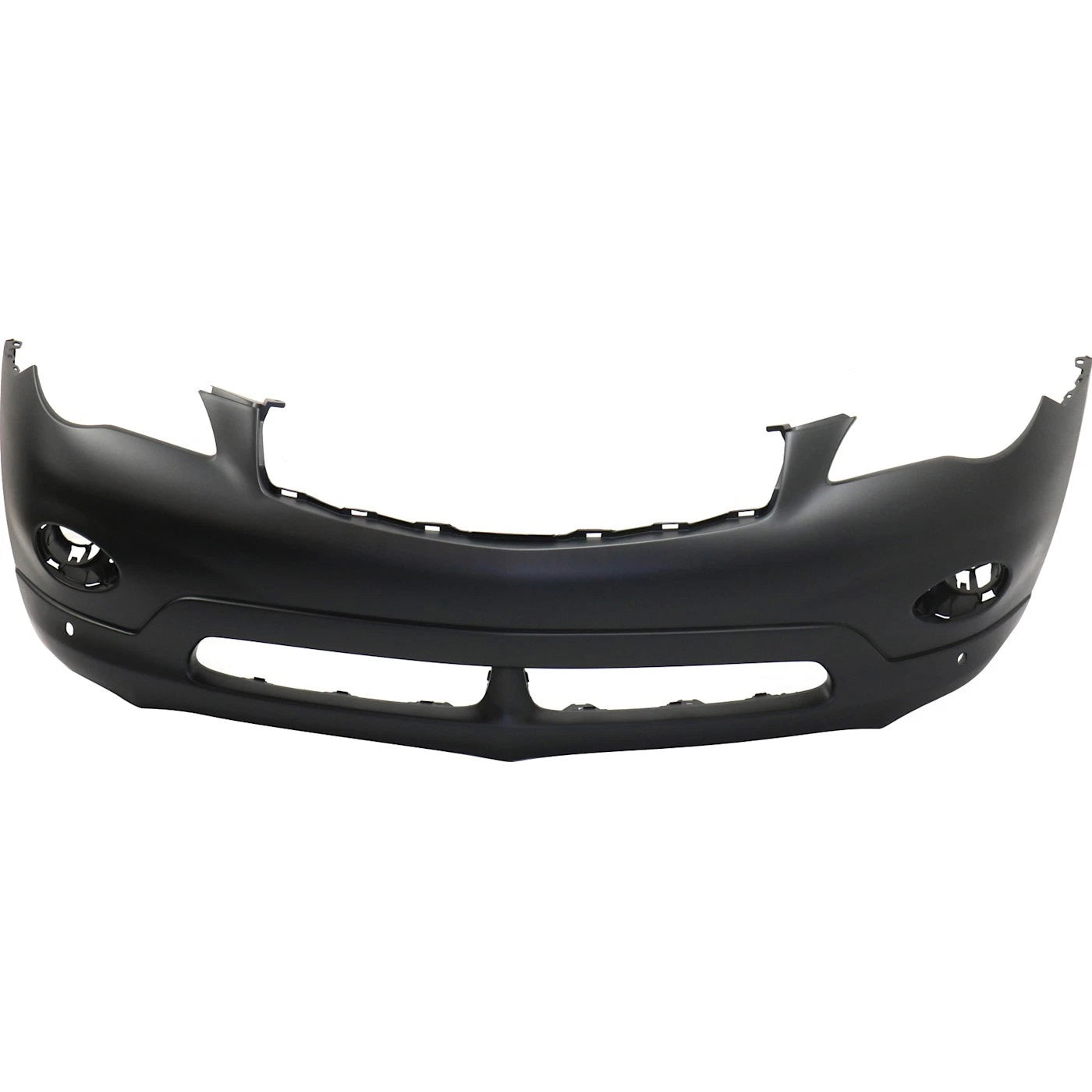 Primed Bumper Cover FBM221BA1H IN1000240 Replacement For Infiniti EX35 2008 2009 2010 2011 2012 Replacement For EX37 2013 Replacement For QX50 2014 2015 With Park Sensor Holes Front Primed