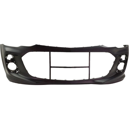Primed Front Bumper Cover Fascia 42525595 GM1000A24 Replacement For Chevrolet Sonic 2017 2018 2019 2020 Primed
