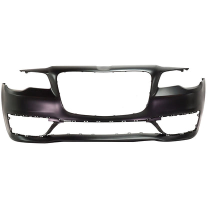 Primed Bumper Cover Fascia Front 5PP58TZZAD CH1000A36 Replacement For Chrysler 300 2017 2018 2019 2020 2021 2022 2023 Primed