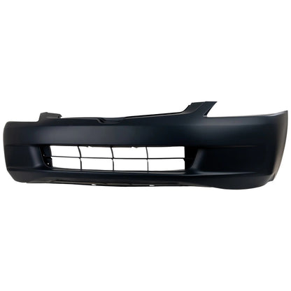 Primed Front Bumper Cover 04711SDAA90ZZ HO1000210 Replacement For Honda Accord 2003 2004 2005 Sedan Primed