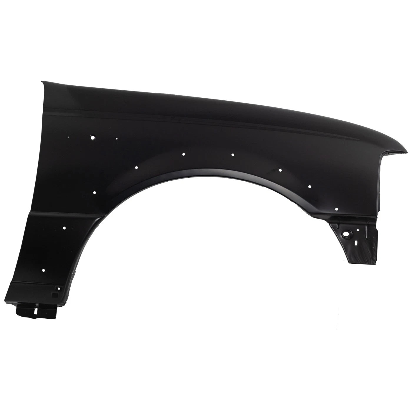 Primed Fender Replacement For Ford Ranger 2004 2005 Front Passenger Side with Wheel Opening Molding 5L5Z16005B FO1241238