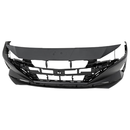 Primed Bumper Cover Fascia Front 86511AB000 HY1000246 Replacement For Hyundai Elantra 2021 2022 2023 Primed