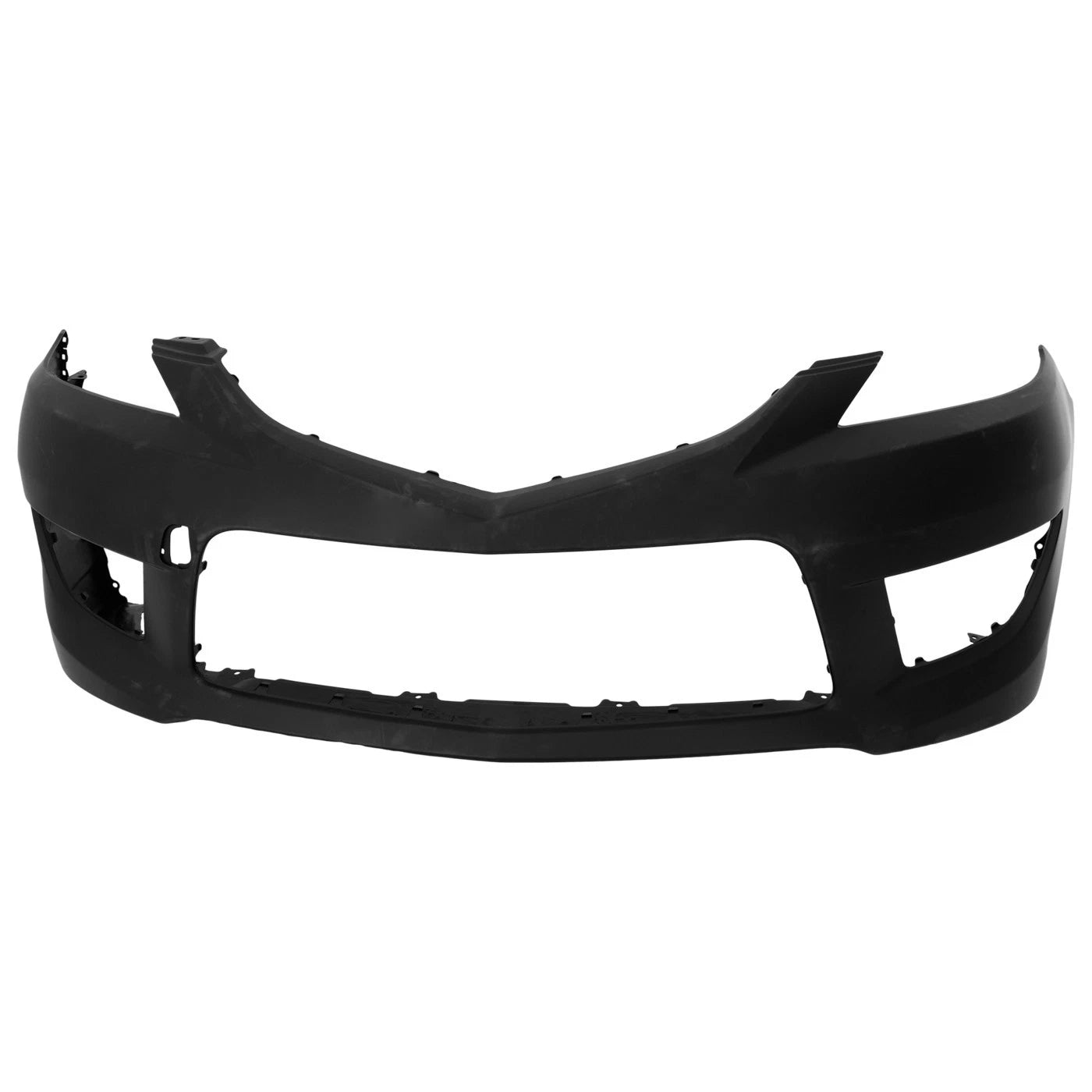 Primed Front Bumper Cover C2Y15003XABB MA1000221 Replacement For Mazda 5 2008 2009 2010 with Fog Lamp Holes Primed