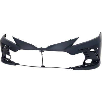 Primed Bumper Cover Fascia 521190X956 TO1000467 Replacement For Toyota Camry 2021 2022 2023 2024 Front Primed XLE/Hybrid XLE Model