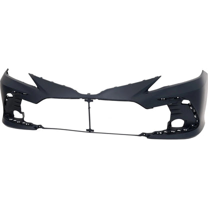 Primed Bumper Cover Fascia 521190X953 521193T961 TO1000466 Replacement For Toyota Camry 2021 2022 2023 2024 Front Primed LE/Hybrid LE/XLE