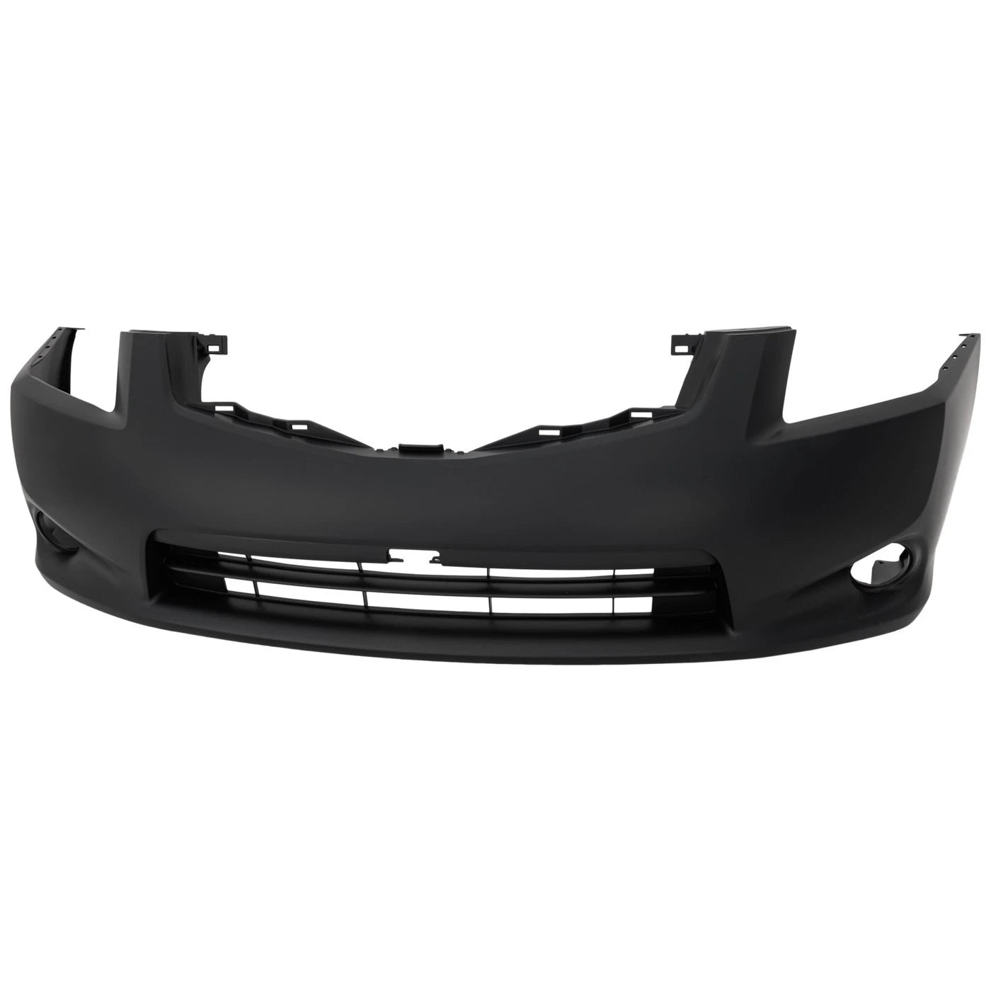 Primed Front Bumper Cover 62022ZT50J NI1000278 Replacement For Nissan Sentra 2010 2011 2012 with Fog Lamp Holes Primed