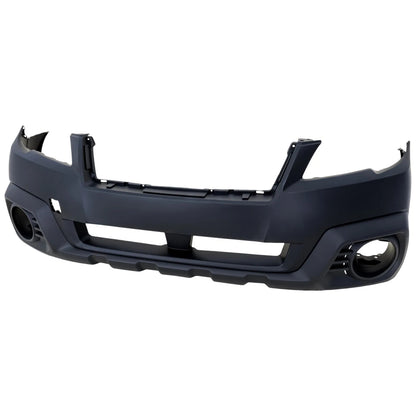 Primed Front Bumper Cover 57704AJ12A SU1000169 Replacement For Subaru Outback 2013 2014 Upper Primed Lower Textured