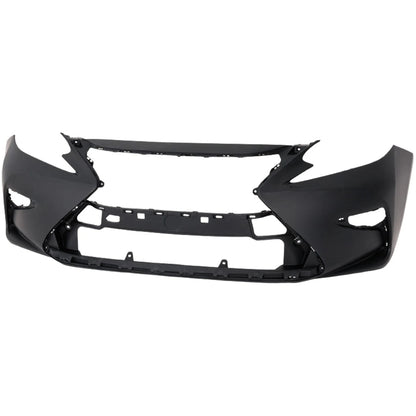 Primed Front Bumper Cover 521193T908 LX1000311 Replacement For Lexus ES350 2016 2017 2018 Japan Built Primed Plastic