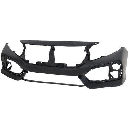 Primed Front Bumper Cover 04711TGGA50ZZ HO1000324 Replacement For Honda Civic 2020 2021 Hatchback Primed
