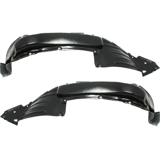 2pc Inner Fender Liner Compatible with Toyota Tacoma 2012-2015 Front TO1249175 TO1248175 Front Passenger and Driver