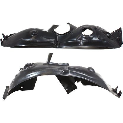 2pc Inner Fender Liner Compatible with Mini Cooper 2007-2015 MC1249102 MC1248102 Front Passenger and Driver