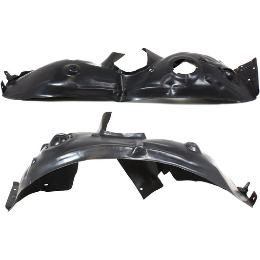 2pc Inner Fender Liner Compatible with Mini Cooper 2007-2015 MC1249102 MC1248102 Front Passenger and Driver