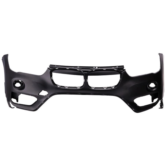 Primed Bumper Cover Fascia Front Upper BM1014100 51117453562 Replacement For BMW X1 2016 2017 2018 2019 Primed