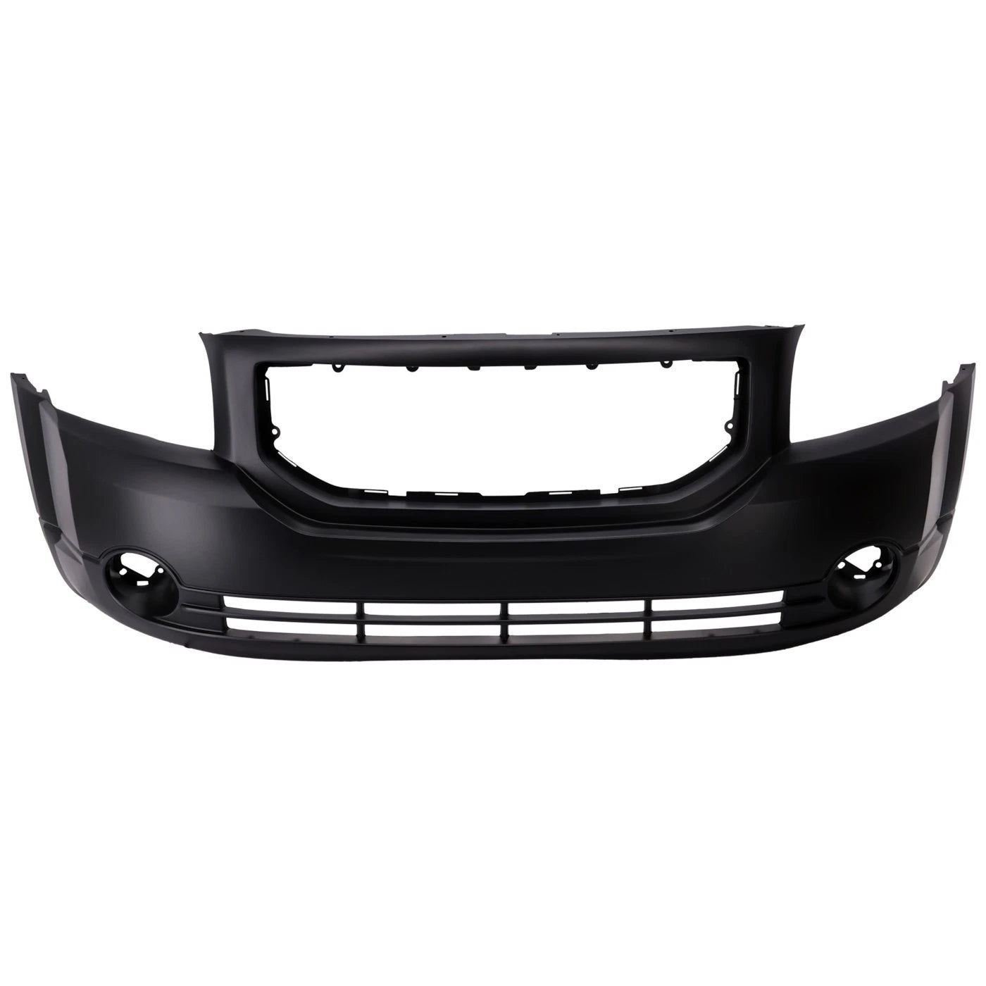 Primed Front Bumper Cover 5183394AE CH1000870 Replacement For Dodge Caliber 2007 2008 2009 2010 2011 2012 with Fog Lamp Holes Primed