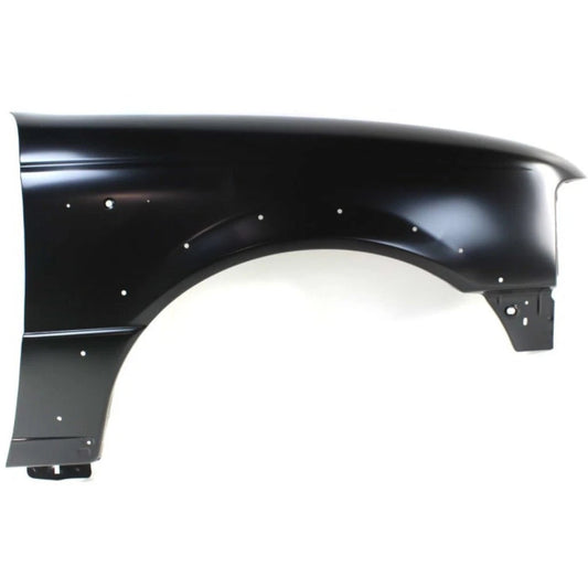Primed Fender Replacement For Ford Ranger 1998 1999 2000 2001 2002 2003 Front Passenger Side with Wheel Opening Molding F87Z16005BA FO1241196